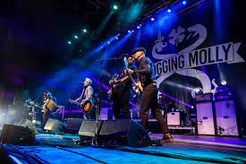 Dave King of Flogging Molly singing "Drunken Lullabies" at the Greek Theatre in L.A.